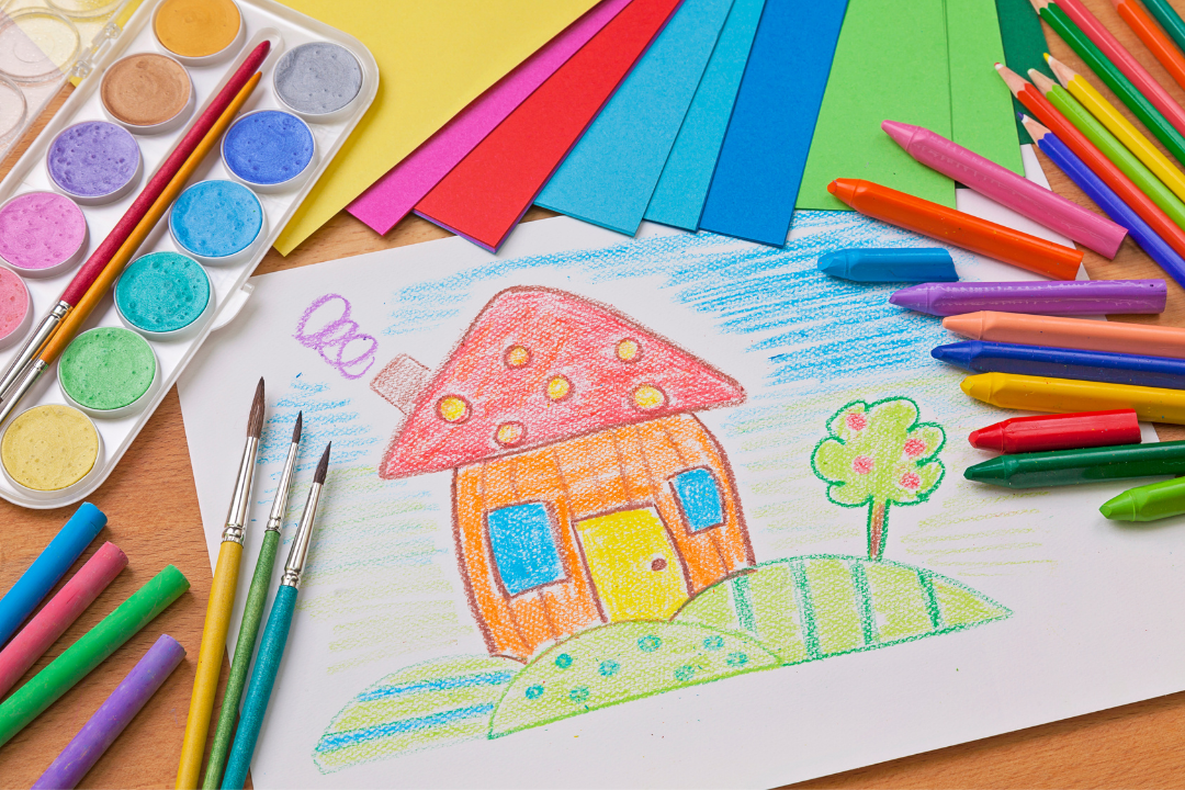 Curso de Desenho Infantil na Escola Marts