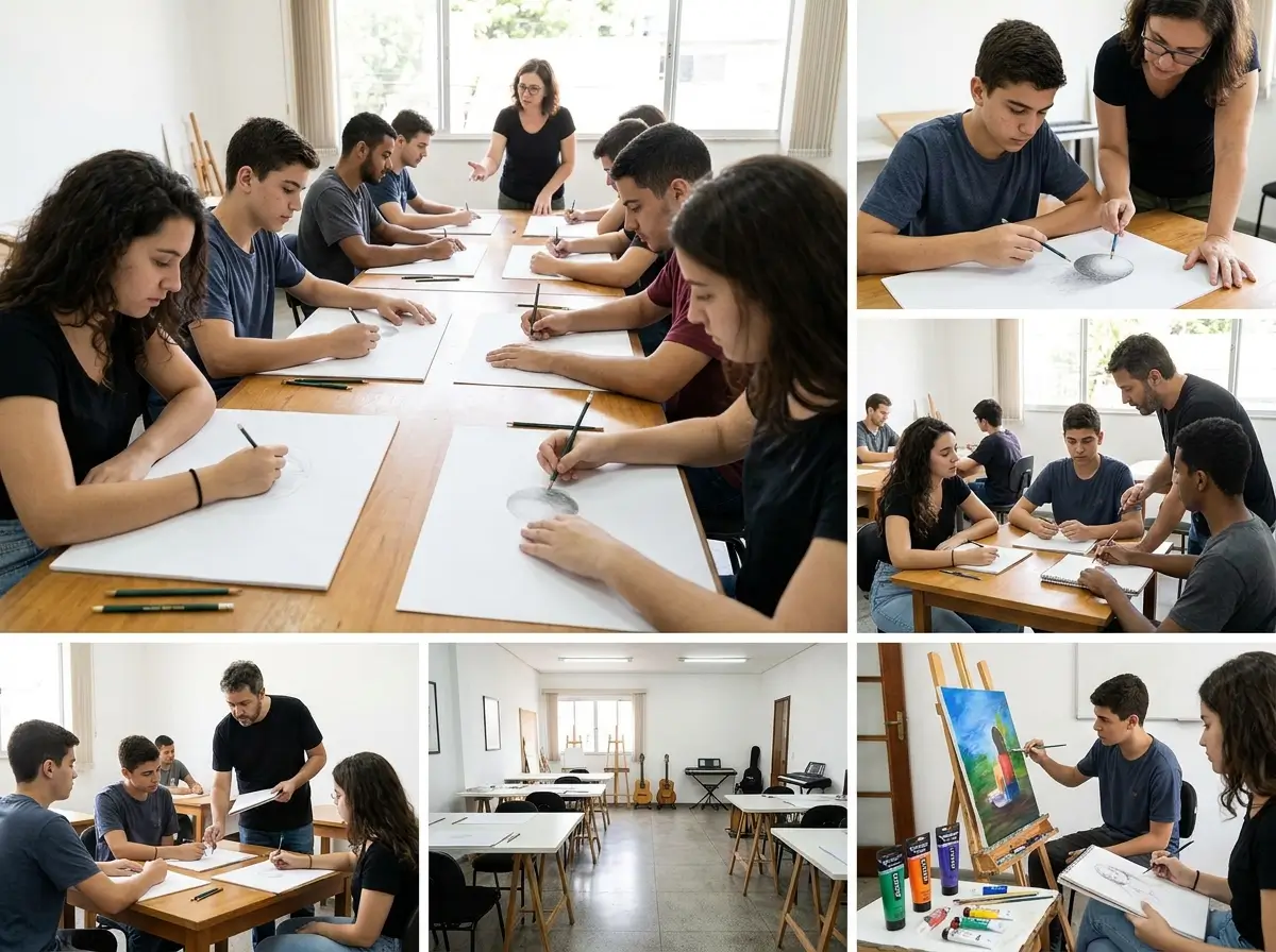 Curso de Desenho na Vila Augusta: Aprenda com Aulas Presenciais