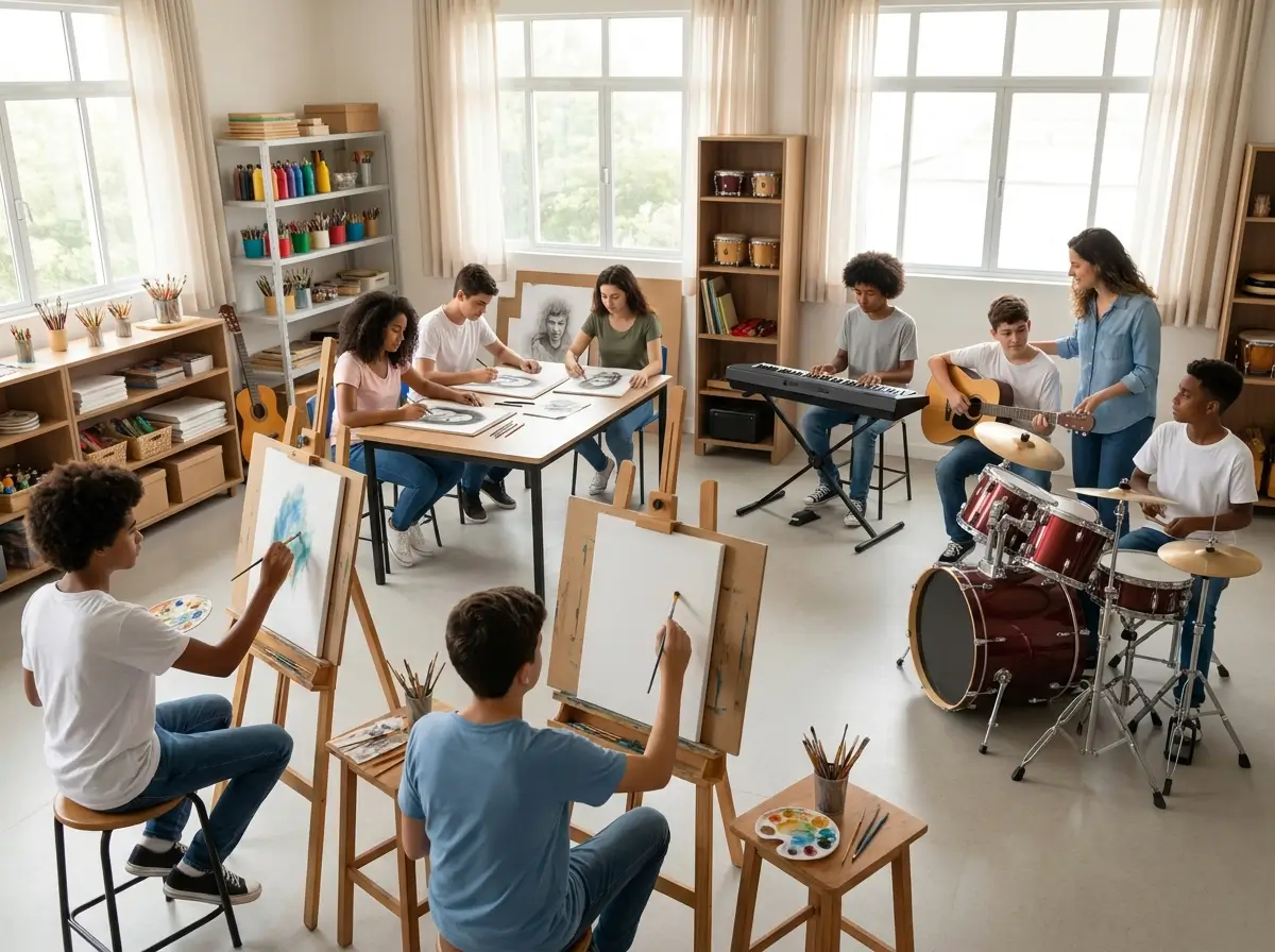 Aulas de Pintura, Desenho e Música na Vila Augusta em Guarulhos